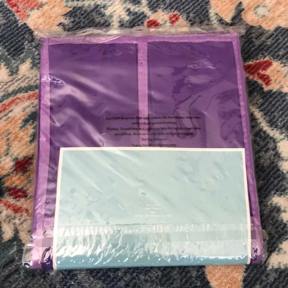 Purple Over the Door Organizer